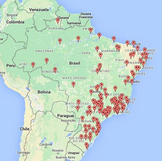 2012 2017 Fonte: MEC SERES /SESU - IBGE As vagas foram consideradas existentes