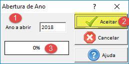 de 2018 e respetiva faturação. 1 NewHotel 1- Deverá ser realizada a abertura do ano de 2018, sendo que para tal deverá ir ao menu Utilitários\Abertura de Ano (imagem 1).