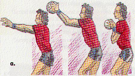 Conduta para com o adversário Perante o adversário pode-se: utilizar os braços e as mãos para apoderar da bola; tirar a bola com a mão aberta, independentemente do lado; barrar o caminho mesmo que