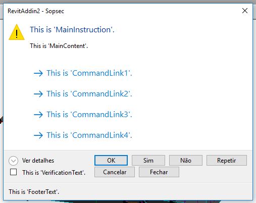 td.addcommandlink(taskdialogcommandlinkid.commandlink1, is 'CommandLink1'."); td.addcommandlink(taskdialogcommandlinkid.commandlink2, is 'CommandLink2'."); td.addcommandlink(taskdialogcommandlinkid.commandlink3, is 'CommandLink3'.