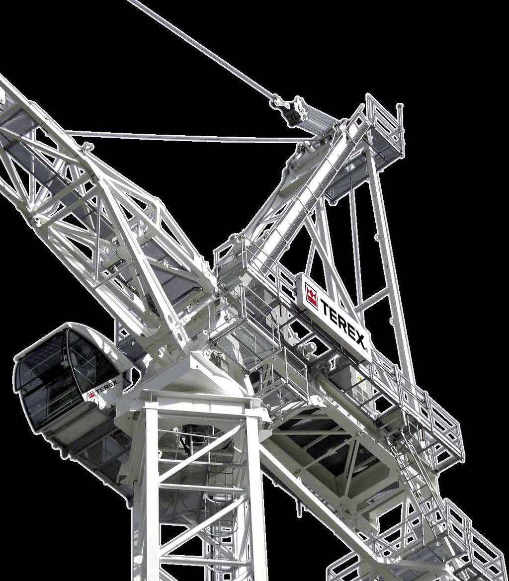 CTL 40-4 Luffing Jib Tower Crane Specifications: Max jib