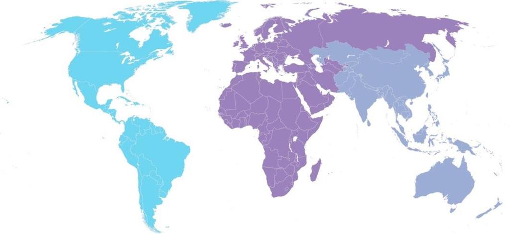 GLOBAL MEMBERSHIP E CANDIDATOS POR REGIÃO AMERICAS 62% Membros: 77,900 Candidatos CFA Program: 73,956 Sociedades: 86 EUROPE, MIDDLE EAST, AFRICA 20%