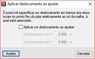 Surge a janela do comando, prima Aceitar sem especificar um deslocamento. Fig. 2.