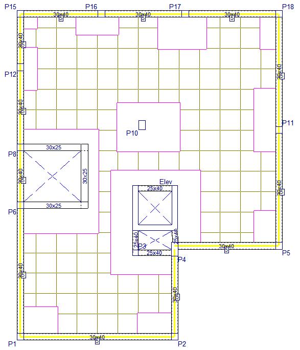 CAD Exemplo prático Open BIM 54 Fig. 2.97 2.4.7. Piso 3 Prima em Subir grupo, situa-se no grupo 4 na planta Piso 3.