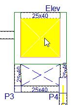 CAD Exemplo prático Open BIM 65 Fig. 2.123 2.4.8.3. Cargas Pretende-se eliminar e introduzir as cargas corretas relativamente a esta planta. Prima Cargas> Cargas.