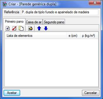 VAC III 17 Seguidamente surge a janela Descrição, prima em Criar. Fig. 3.11 Como Referência coloque P.