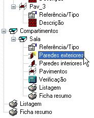 VAC III 34 Fig. 3.50 Seleccione Ext_1 e prima Aceitar. Fig. 3.51 Coloque uma superfície de 21.6 m 2. Fig. 3.52 Coloque o visto em Com janelas e preencha os dados da figura seguinte.