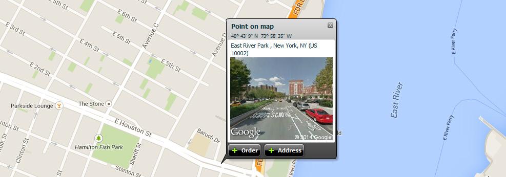 Google Street View Caso o serviço Google Street View esteja disponível, o WEBFLEET 2.