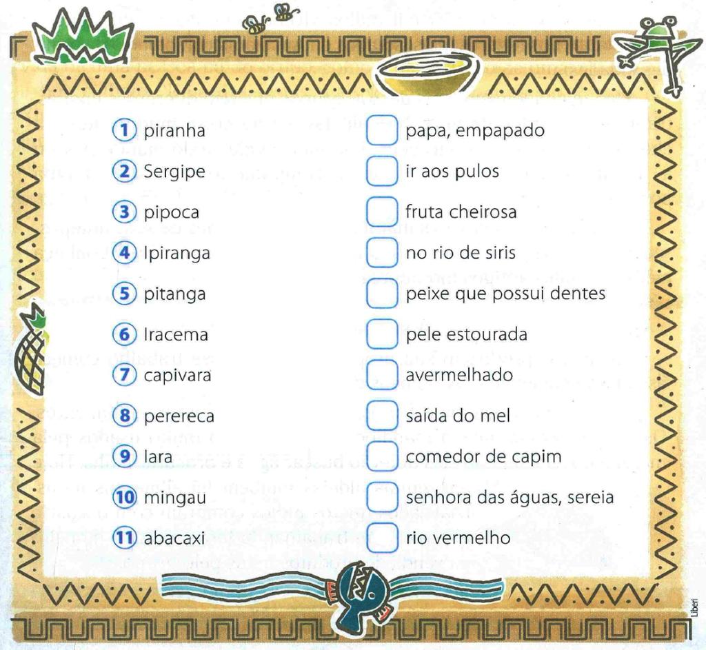 Ÿ Explique o que quer dizer PROSEÁ. 08.