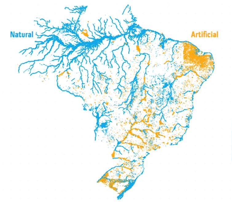 Balanço de água 4 Fonte: ANA, 2017