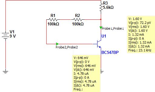 6 V cc 9 a 12 V R 4 5,6 kω R 2 T 1 BC 547B Figura 7 - Circuito de polarização do oscilador em duplo-t com transistor.