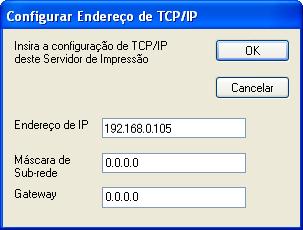 [Normal] e depois clique em Next [Seguinte]. Os ficheiros da aplicação são copiados para o computador. J Clique em Configure IP Address [Configuração do IP].