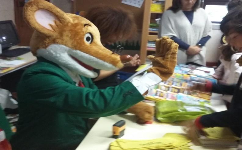 visita do Geronimo Stilton.