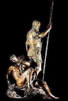 Escultura Na escultura, o maneirismo segue o caminho traçado por Michelangelo: às formas clássicas soma-se o novo conceito
