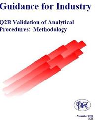 VALIDAÇÃO ANALÍTICA 6 Deve ser feita de acordo com: 1) Agência Nacional de Vigilância Sanitária (ANVISA); Guia para Validação de Métodos Analíticos e Bioanalíticos, Resolução RE n o 899, Brasil, 2003.