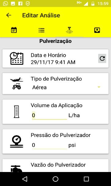 Gráfico 1. Resultados da leitura dos papéis sensíveis. Foto 13. Resultados gerados através do software.