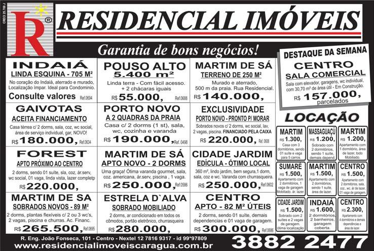 / 2 vagas/ cerca elétr/ R$ 900,00 (12) 98249-5727 VD casa Massaguaçu 3 dors.