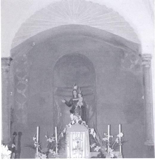 Monumentos estudados Igreja Matriz MT3 Planta da Igreja Matriz de Mértola Mihrab (nicho que integra os