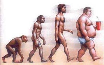 Evolução do Homem e a Obesidade Durante milhões de anos, a sobrevivência de nossos ancestrais esteve ameaçada pela
