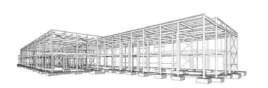 modelo BIM-Arquitetura para o modelo BIM-Estrutura deve-se garantir que os elementos estruturais são reconhecidos e aceites para posterior dimensionamento e vice-versa, figura 9.