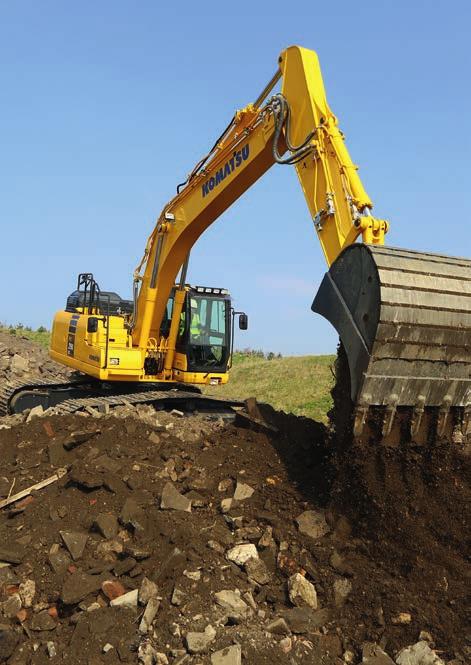 Qualidade em que pode confiar Qualidade Komatsu Com o apoio das mais recentes técnicas informáticas e programas completos de teste a Komatsu produz máquinas que satisfazem os seus mais altos