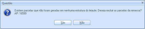 O motivo dessa mensagem se deve ao fato de não ter uma operação configurada no módulo Adm, Parâmetros, Parâmetros do módulo financeiro, na guia Contas a pagar, no campo Operação baixa adiantamento