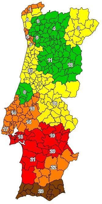 1 VALORMINHO 2 RESULIMA 3 BRAVAL 4 RESINORTE 5 Lipor 6 Ambisousa 7 SULDOURO 8 Resíduos Nordeste 9 VALORLIS 10 ERSUC 11 Planalto Beirão 12 RESIESTRELA 13 VALNOR 14 VALORSUL 15 Ecolezíria 16 Resitejo