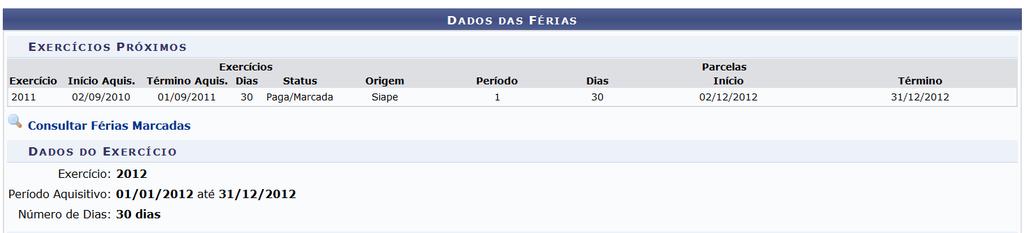 Passo 3 Na tela Dados do Parcelamento são apresentados os dados registrados que podem ser alterados.