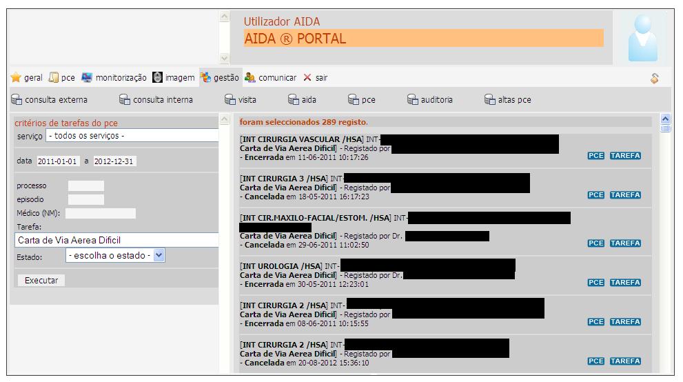 II. MATERIAIS E MÉTODOS Após a aprovação do Comité de Ética do Centro Hospitalar do Porto, procedeu-se ao estudo retrospectivo com levantamento de dados de todos os doentes com Alerta de Via Aérea