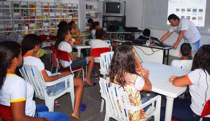 O referido projeto tem como objetivo oferecer diversos cursos para os estudantes dessa escola, localizada em Irecê, Bahia.