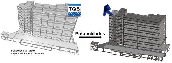 do Plugin Plugin TQSe Elemento Versões Versão Pilares de metálicos pré-moldados anteriores concreto com 2014 eixo vertical inclinado (*) Bloco de pré-moldada de