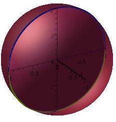 Cálculo I Aul n o 29 4. Integre A(x) pr encontrr o volume. Exemplo 1. Mostre que o volume de um esfer de rio r é 4 3 πr3.