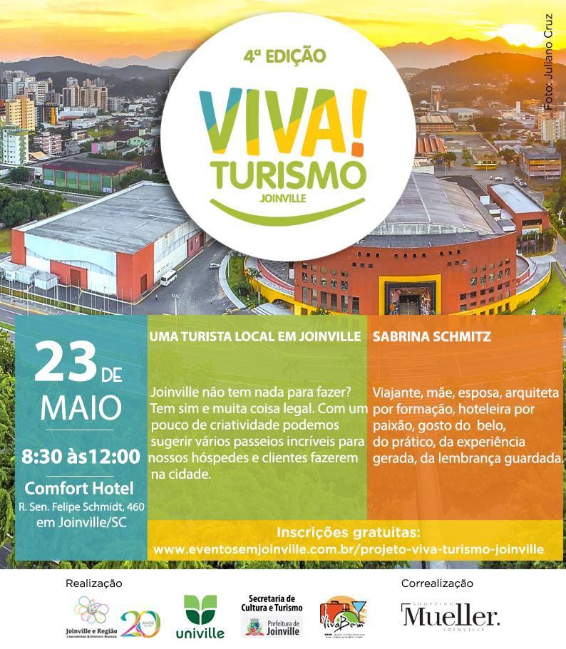 3ª Ação: Uma Turista Local em Joinville Data: 23/05/2017