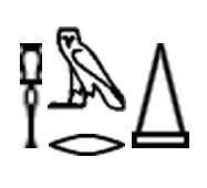 Pirâmide Do grego: pira - fogo, luz, símbolo, e midos - medida ou meio = fogo, luz, no meio. Em egípcio, per-neter - Casa da Alma ou mr - Lugar da Ascenção.
