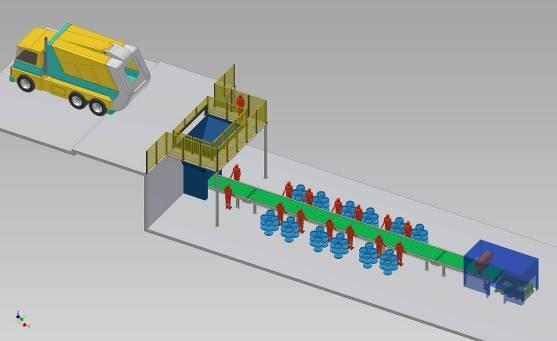 muitas vezes complexo. Com isso, para uma separação eficiente, é necessário uma combinação de processos automatizados, resultando assim em um produto final de alta pureza.