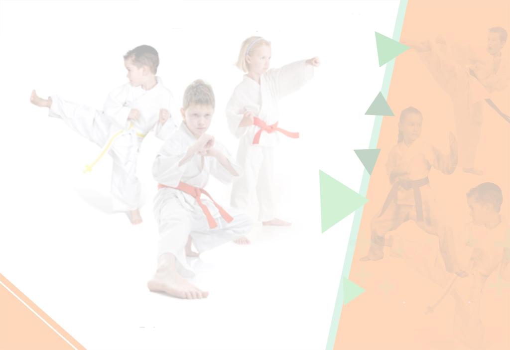 KARATE KIDS Para crianças apartir dos 5 anos de idade, ate os 10.