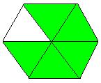 b) Cada uma dessas partes representa que fração do retângulo? c) A parte pintada representa que fração do retângulo? 2.
