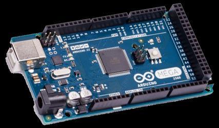 Arduino Mega O Arduino Mega é uma placa de circuito física programável