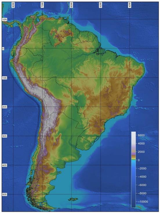 Esforços para melhoria do MDT na América do Sul Esforços estão em progresso na tentativa de se melhorar o MDT da América do Sul.