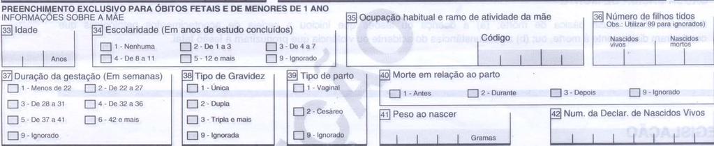 MORTE FETAL Os produtos fetais deverão ser incinerados no hospital