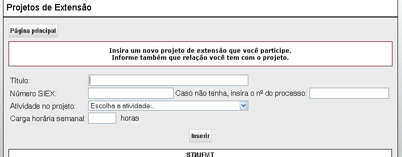 Depois, informe qual a carga horária gasta neste projeto com esta atividade. Para cada projeto de pesquisa que trabalhar, repita este processo.