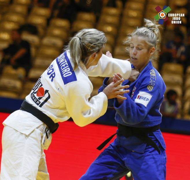 O primeiro dia deste Europeu contou com a presença de 8 Judocas Lusos nos tatamis israelitas: Telma Monteiro (-57 kg) somou duas vitórias por ippon nos seus dois primeiros combates contra a israelita