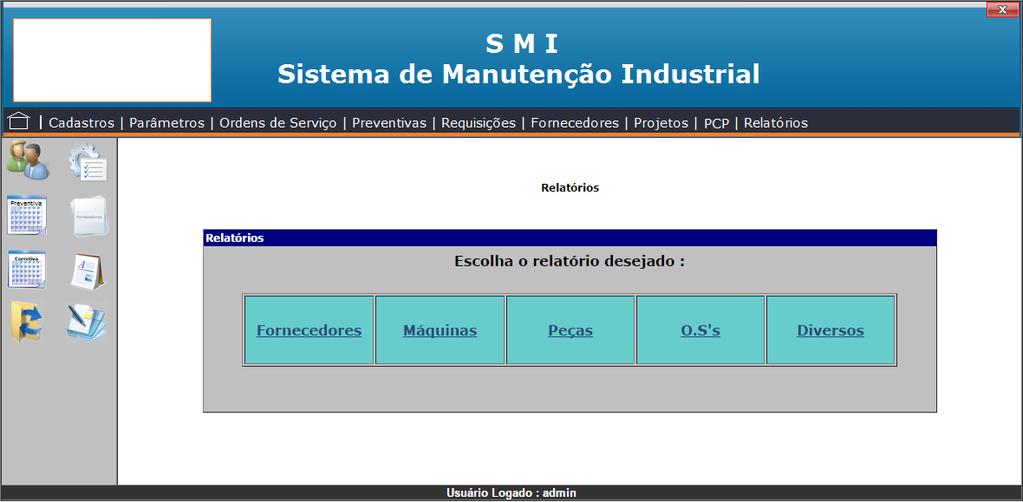 Tela do Menu