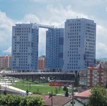 garantia Uralita Palácio de Exposições e Congressos de Oviedo. Torre de la Rosaleda.