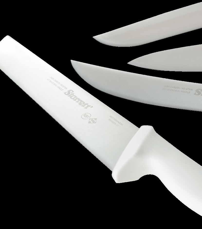 facas profissionais Com a linha de facas profissionais, a Starrett traz para açougues, frigoríficos, supermercados e profissionais do setor, facas com uma liga de aço especial, resultando em cortes
