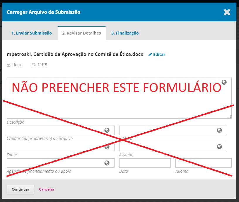 arquivo correto neste passo e, em seguida, clicar