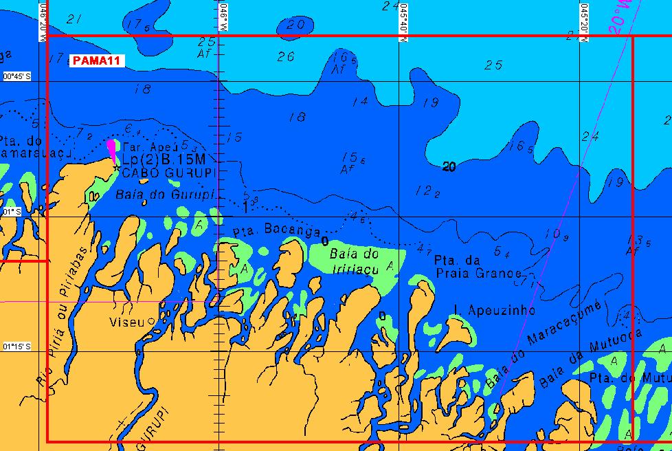 PAMA11 1. 00 40.000' S - 046 19.000' W 2. 00 40.000' S - 045 14.