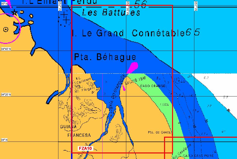 FZA10 1. 05 00.000' N - 051 54.000' W 2. 05 00.000' N - 051 09.