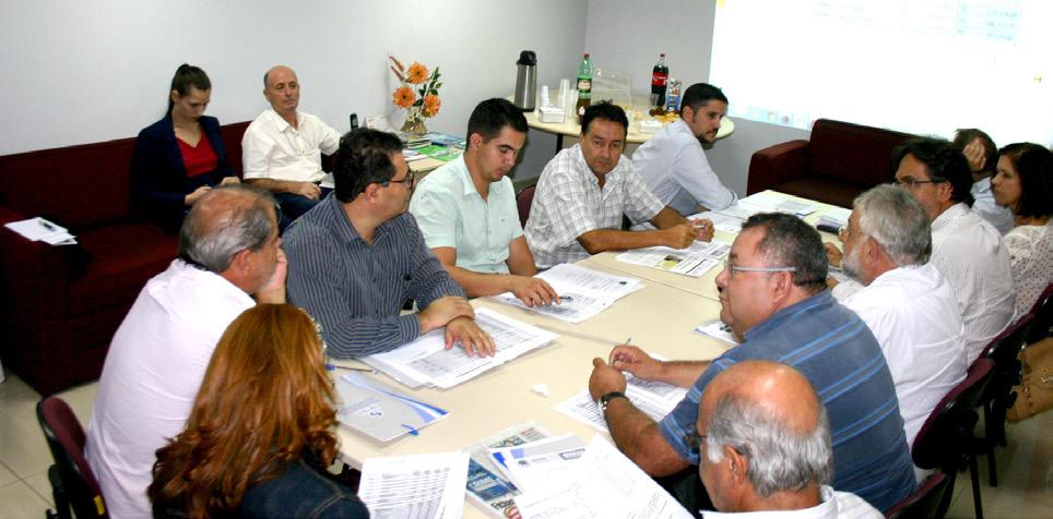 A reunião foi conduzida pelo presidente Anastácios Apostolos Dagios, com ampla participação dos membros da diretoria.