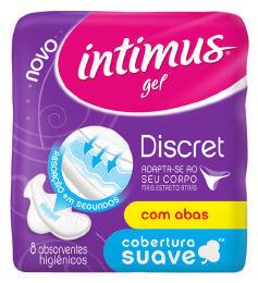 Absorvente Intimus Gel Noturno Com 8